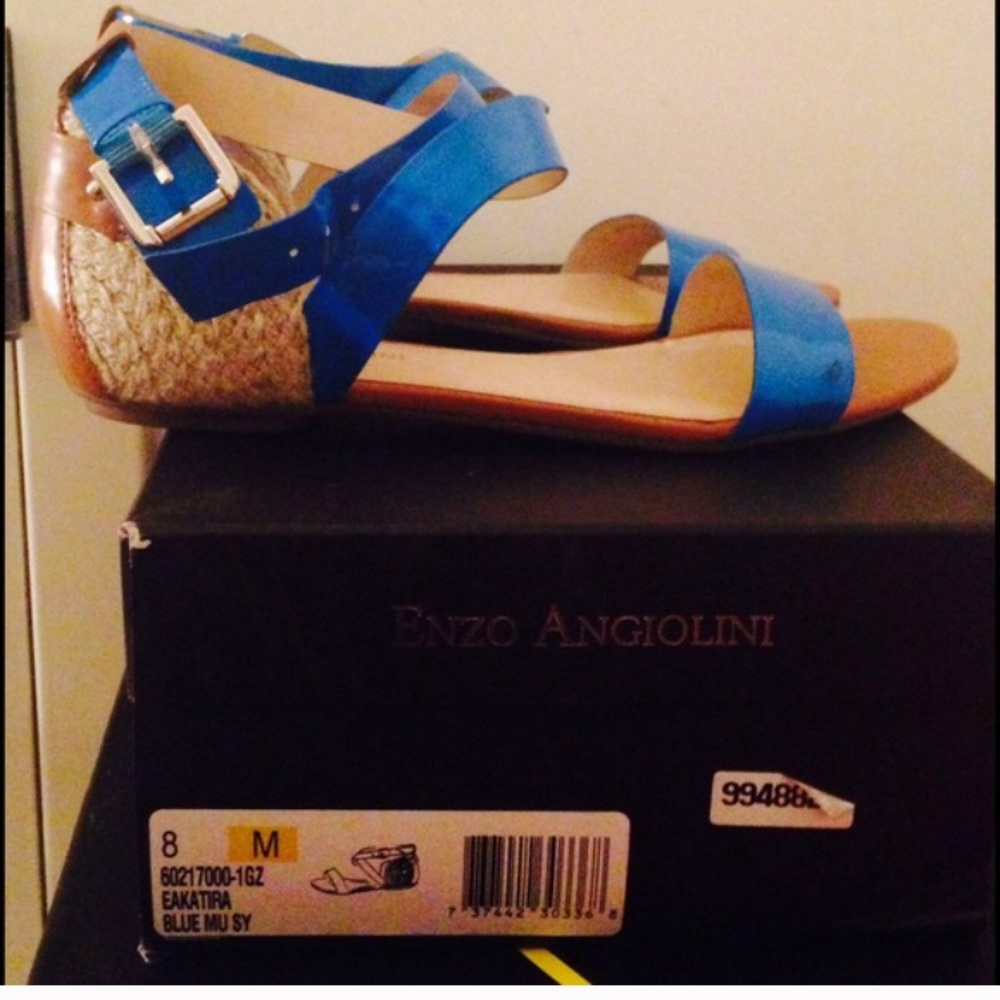 Enzo Sandals worn once